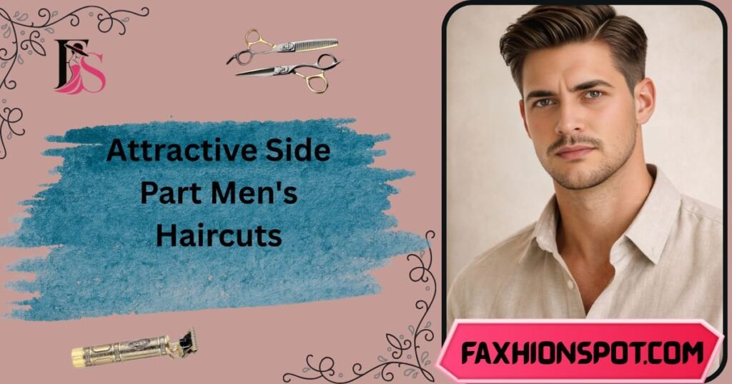 Attractive Side Part Mens Haircuts