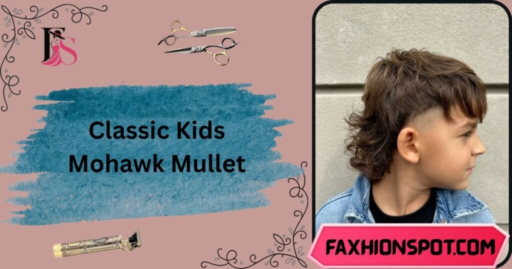 Classic Kids Mohawk Mullet