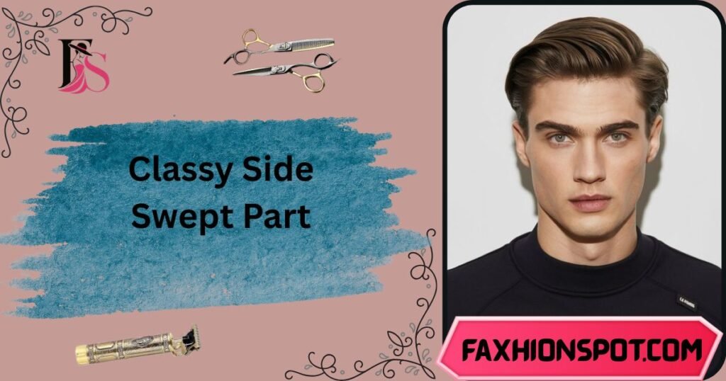 Classy Side Swept Part