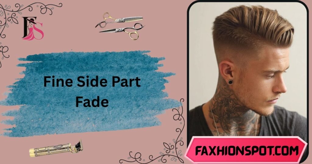 Fine Side Part Fade