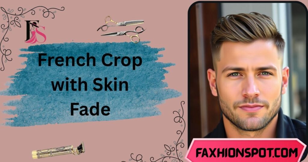 French Crop with Skin Fade