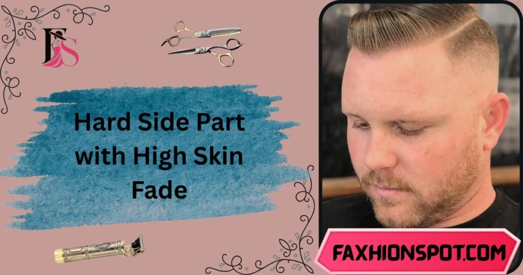 Hard Side Part with High Skin Fade