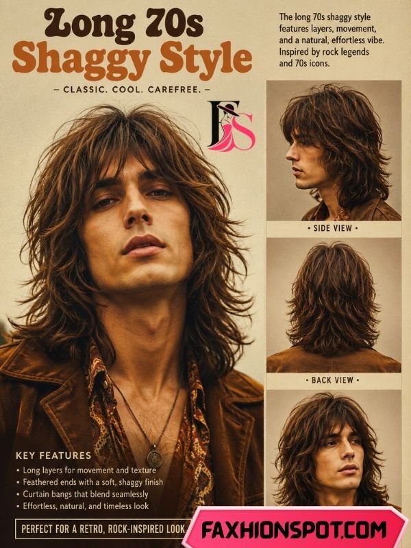 Long 70s Shaggy Style