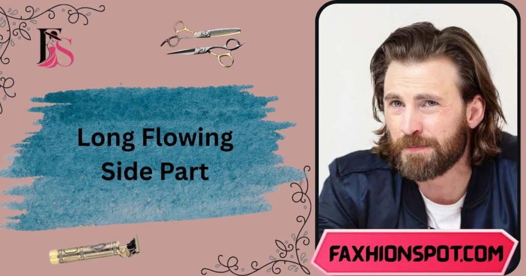 Long Flowing Side Part