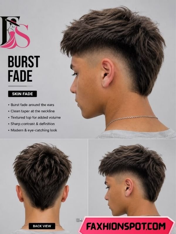 Long Top Short Sides Fade Options