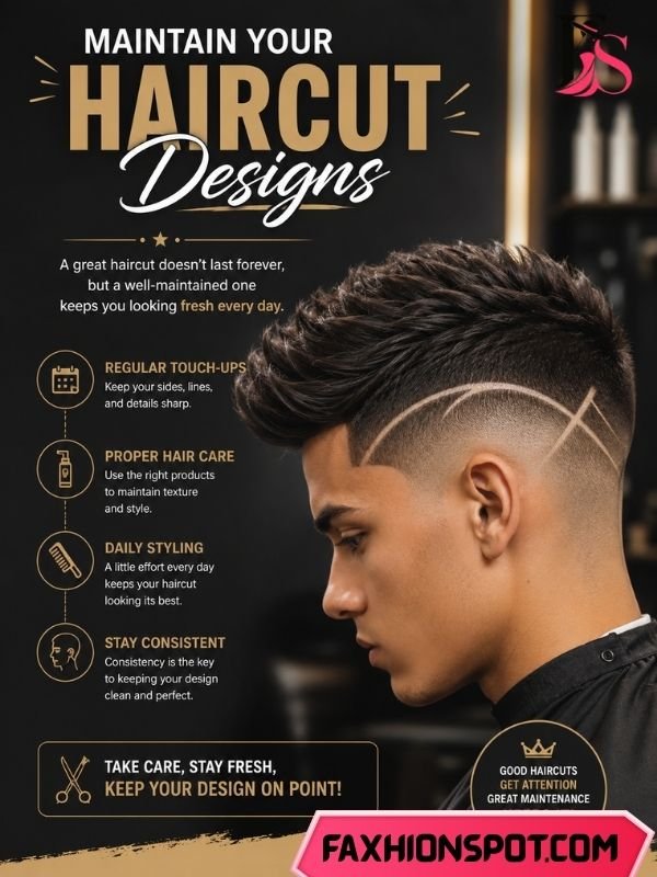 Maintain Your Haircut Designs