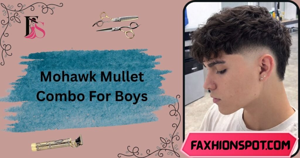 Mohawk Mullet Combo For Boys