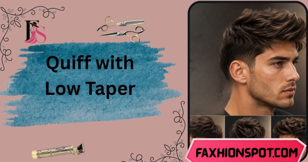 Quiff with Low Taper