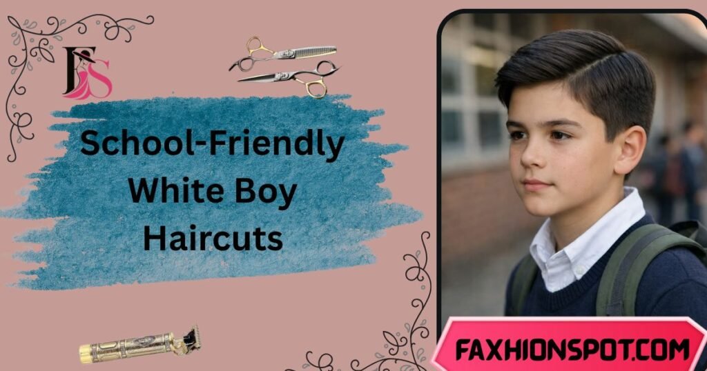 School-Friendly White Boy Haircuts