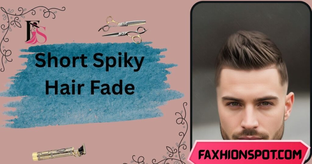 Short Spiky Hair Fade