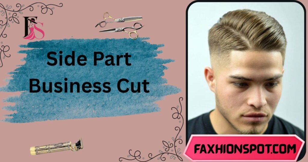 Side Part Business Cut