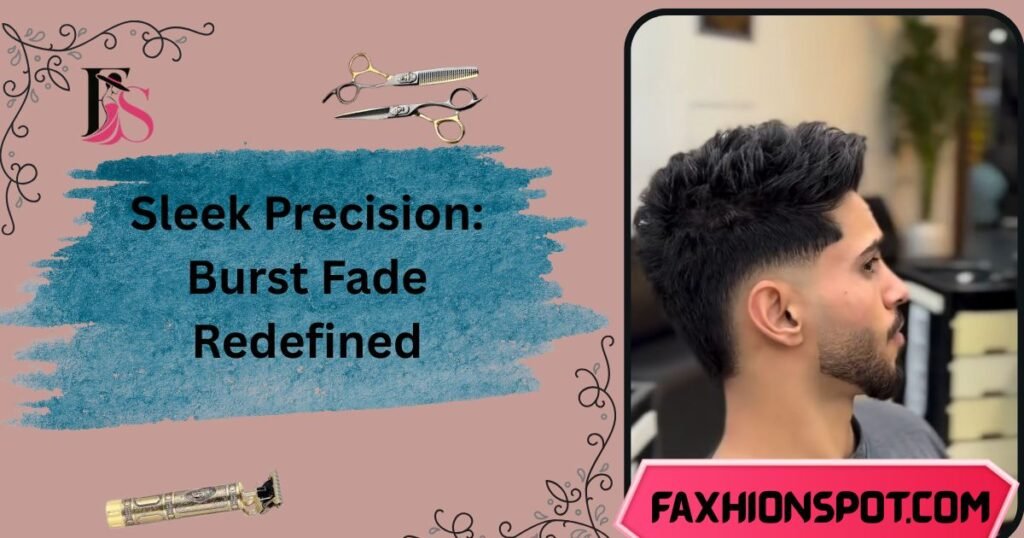 Sleek Precision Burst Fade Redefined