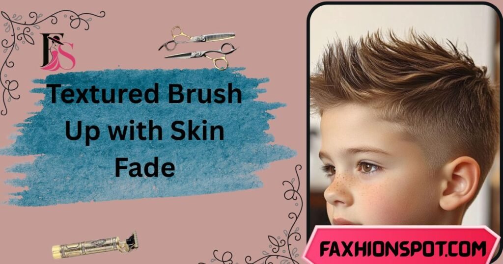 Textured Brush Up with Skin Fade