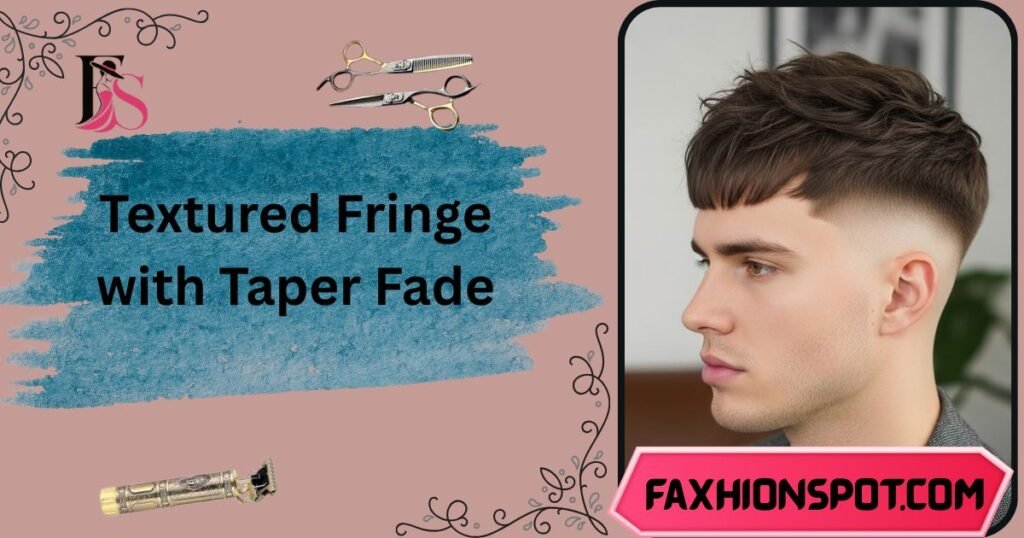 Textured Fringe with Taper Fade