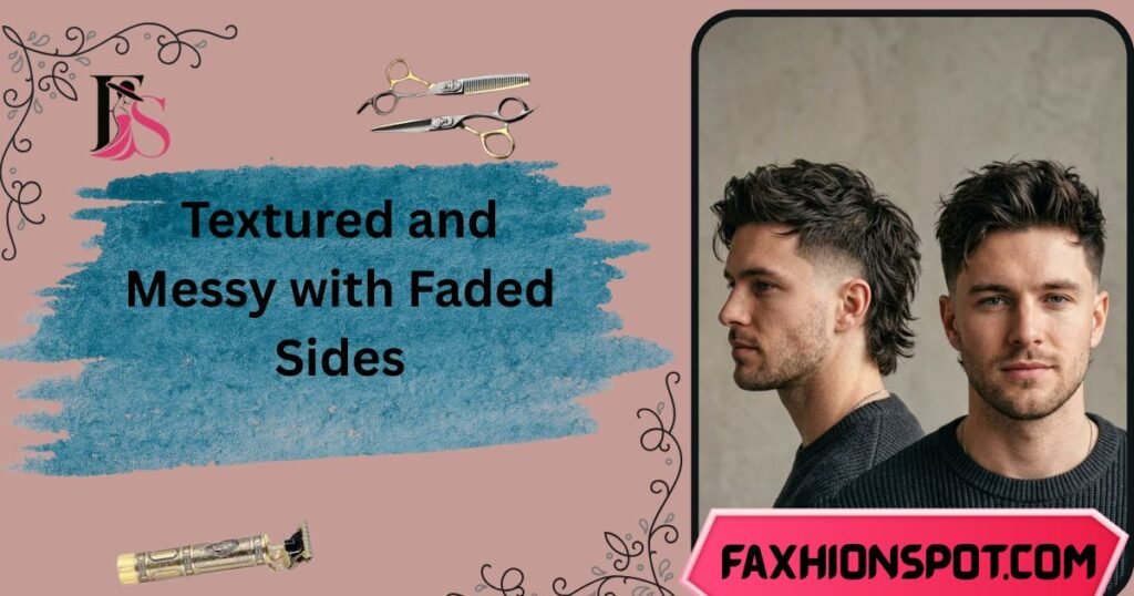 Textured and Messy with Faded Sides