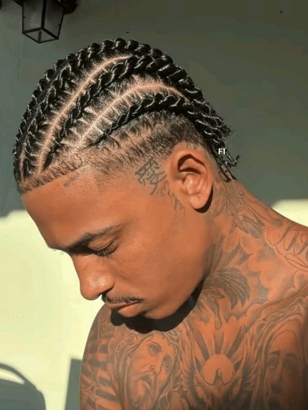 The Evolution of Two Strand Twist Men