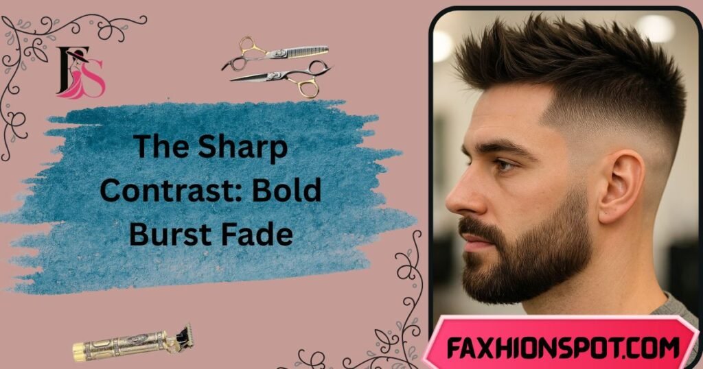 The Sharp Contrast Bold Burst Fade