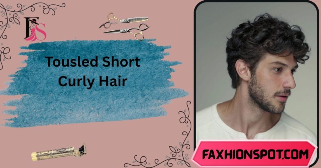 Tousled Short Curly Hair