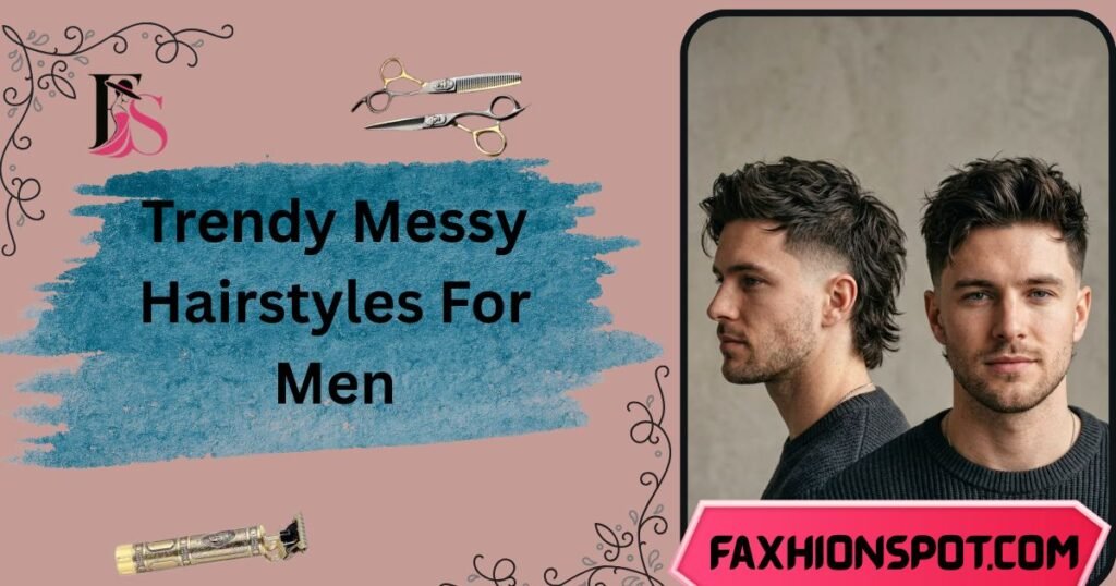 Trendy Messy Hairstyles For Men