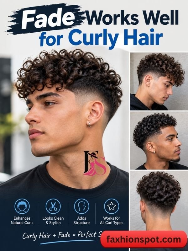 Fade Works Well for Curly Hair