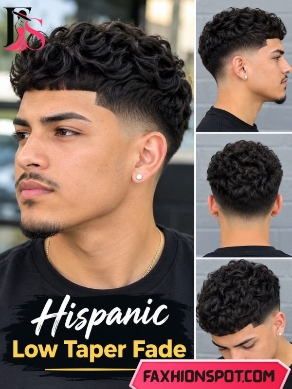 Hispanic Low Taper Fade