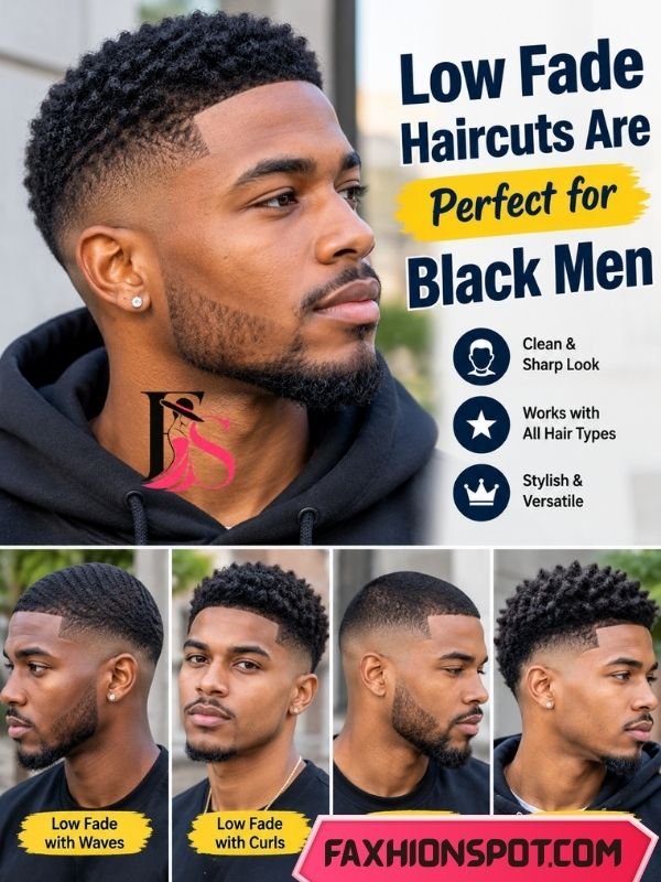 Low Fade Haircuts Are Perfect for Black Men