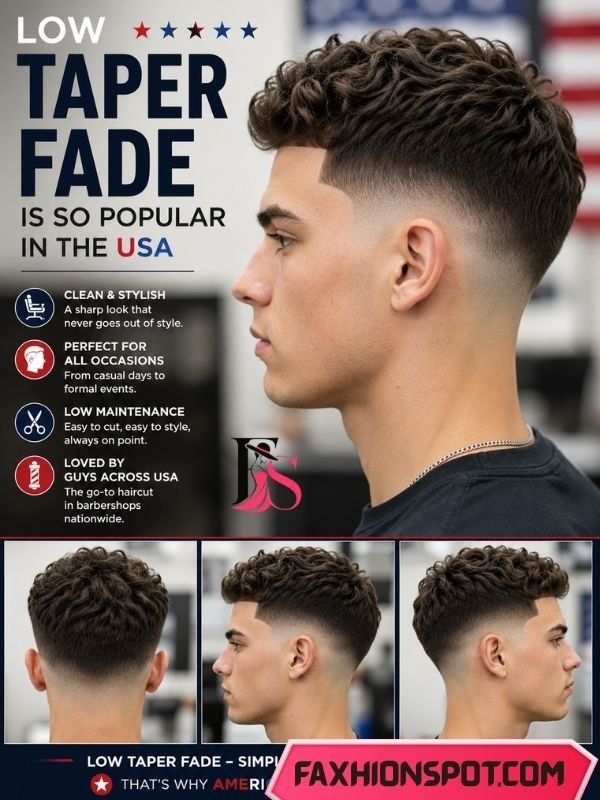 Low Taper Fade Is So Popular in the USA