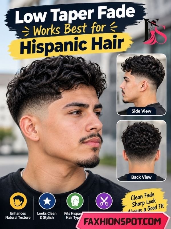 Low Taper Fade Works Best for Hispanic Hair