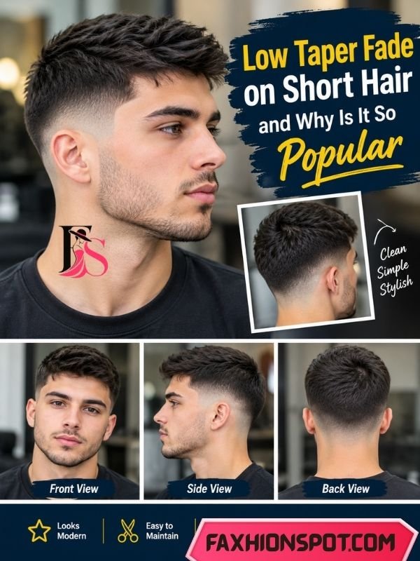 Low Taper Fade on Short Hair and Why Is It So Popular