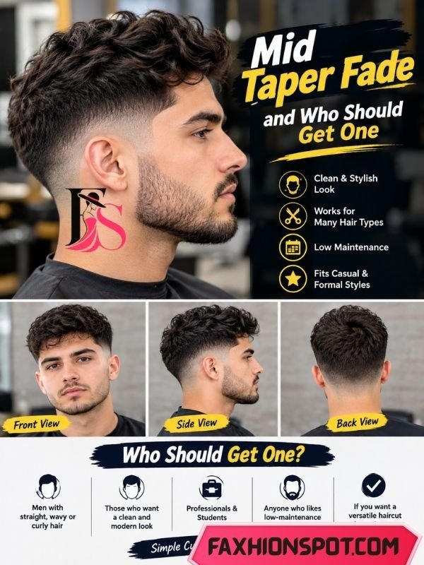 Mid Taper Fade and Who Should Get One
