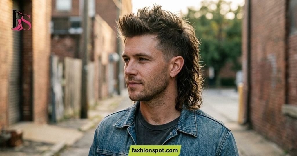 Classic Faux Hawk Mullet