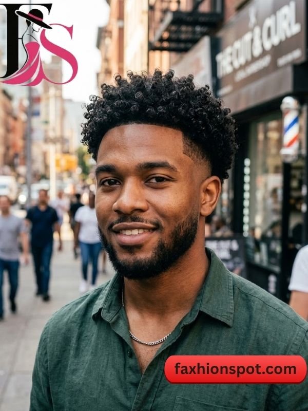 Low Fade for Curly Hair