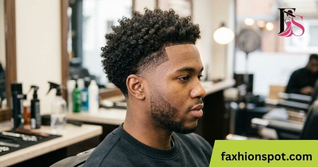 Low Taper Fade for Curly Hair