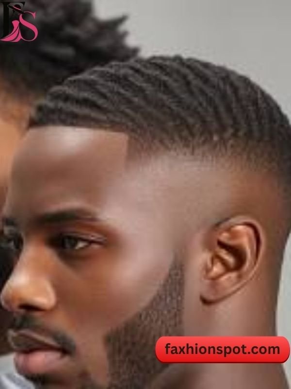 Low Taper Fade with Beard