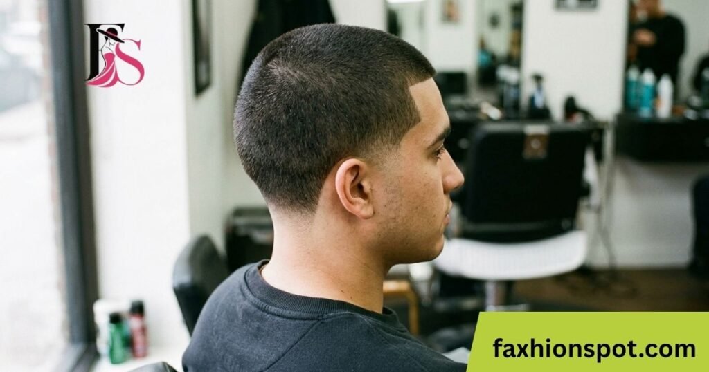 Low Taper Fade with Buzz Cut