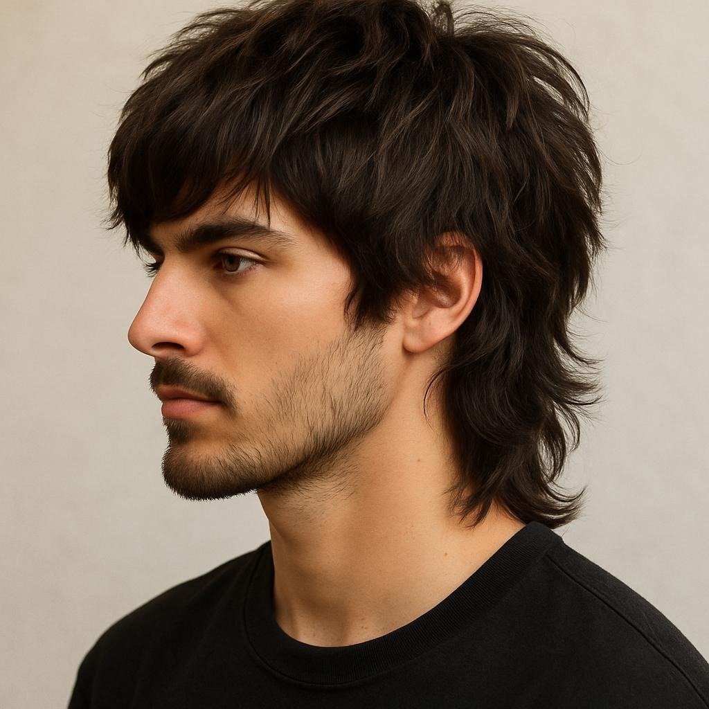 Textured Flow Mullet