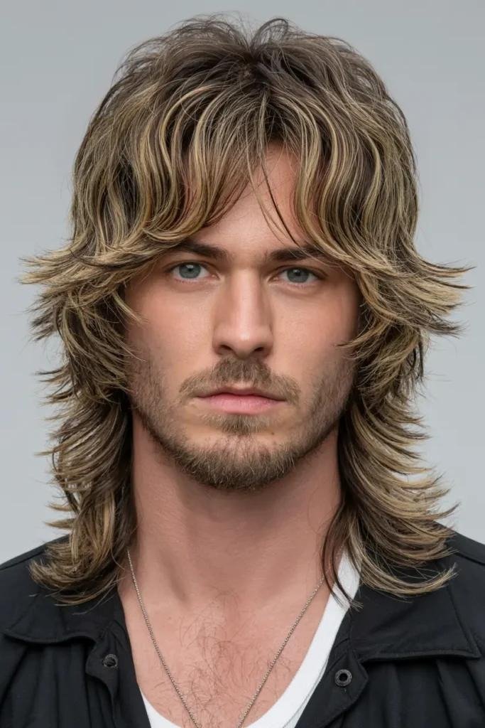 Modern Shag Mullet
