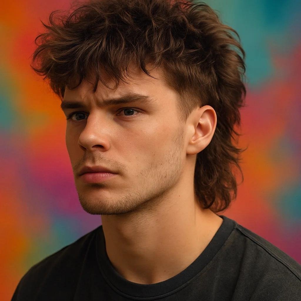 Messy Rebel Mullet