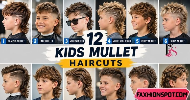 12 Kids Mullet Haircuts