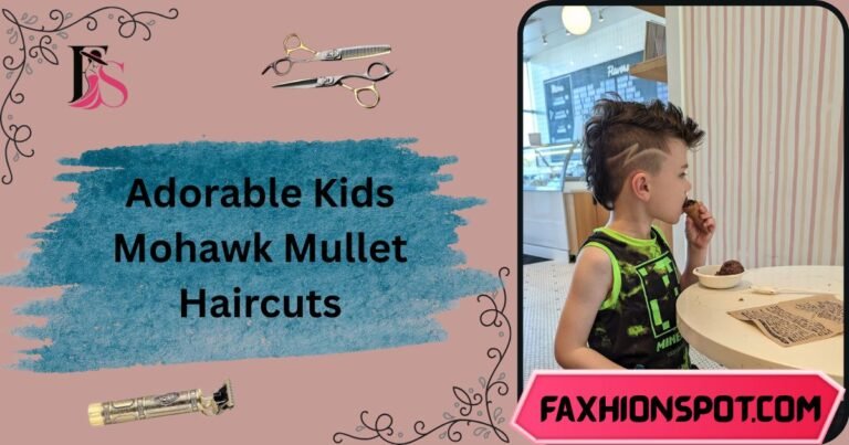 Adorable Kids Mohawk Mullet Haircuts