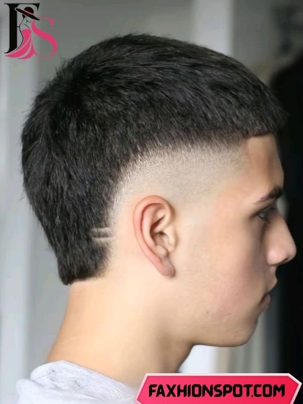 French Crop Burst Fade