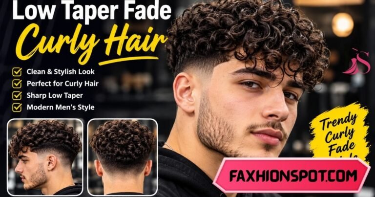 Low Taper Fade Curly Hair