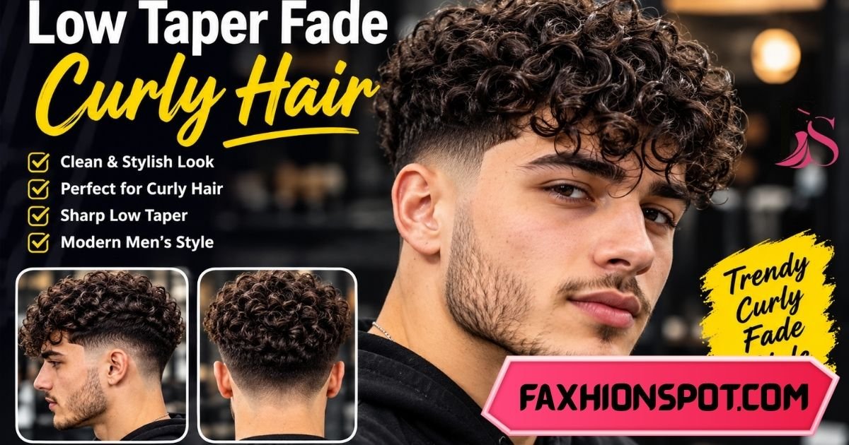 Low Taper Fade Curly Hair