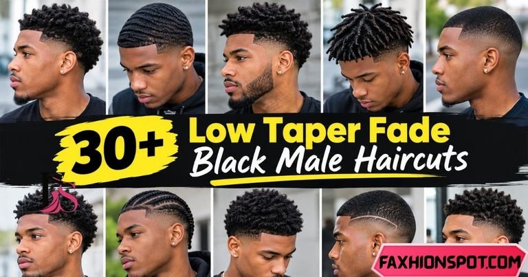 30+ Low Taper Fade Black Male Haircuts