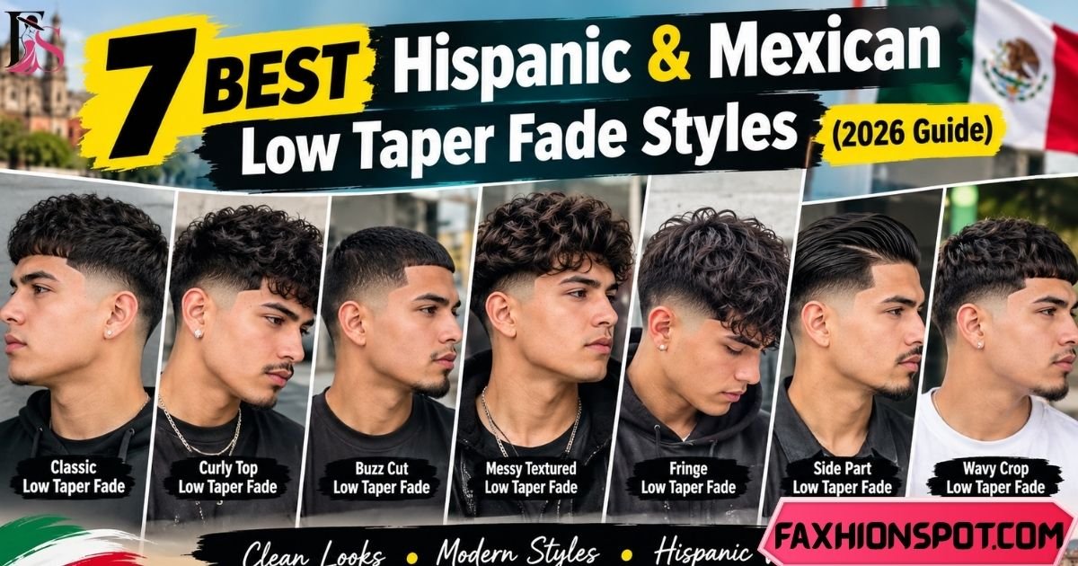 7 Best Hispanic & Mexican Low Taper Fade Styles (2026 Guide)