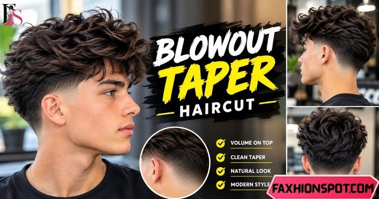 BLOWOUT TAPER HAIRCUT
