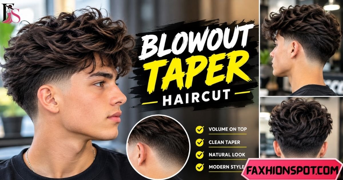 BLOWOUT TAPER HAIRCUT