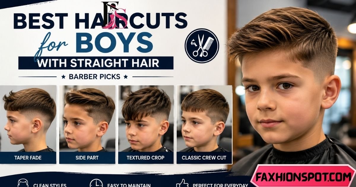 Best Haircuts for Boys With Straight Hair – Barber Picks