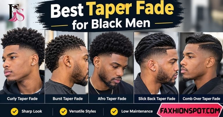 Best Taper Fade for Black Men