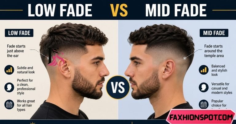Low Fade vs Mid Fade